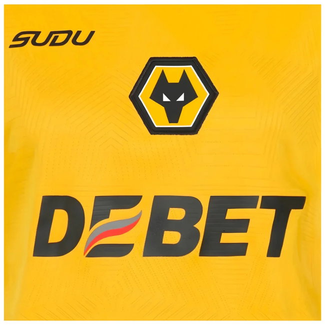 2024-2025 Wolves Home Shirt (Womens) (Djiga 34)-SoccerKits Hub | Buy Soccer Jerseys Online